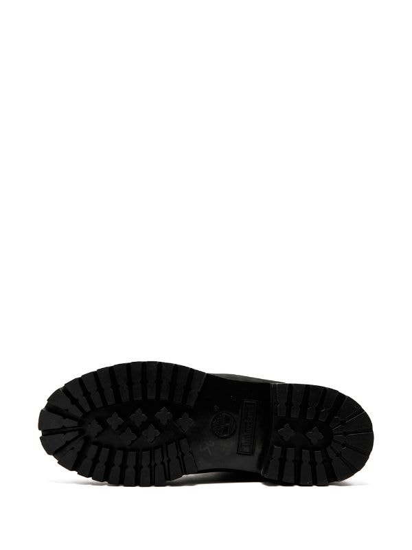 Timberland lace-up leather boots black