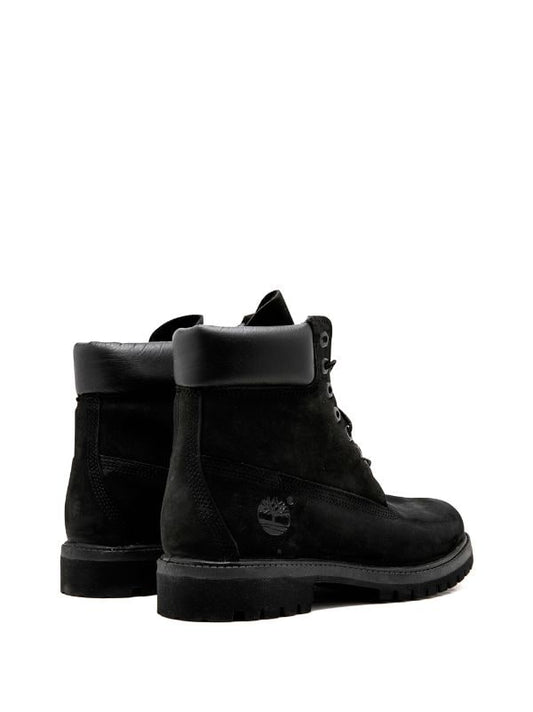 Timberland lace-up leather boots black