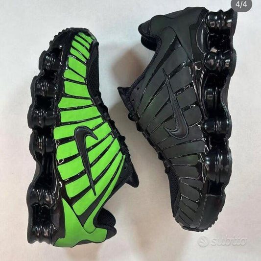 Nike shox Tl thermoreactive green & black colour change